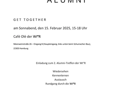 Alumni Einladung 2025